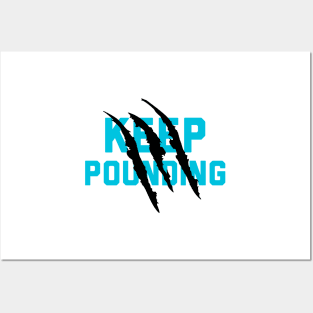 Keep Pounding - Carolina Panthers Posters and Art